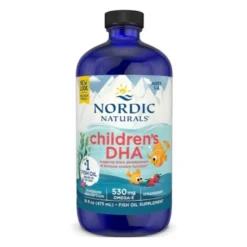 NORDIC NATURALS Childrens DHA 530mg 473ml Strawberry.
