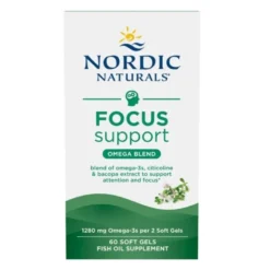 NORDIC NATURALS Focus Support 60 softgels.