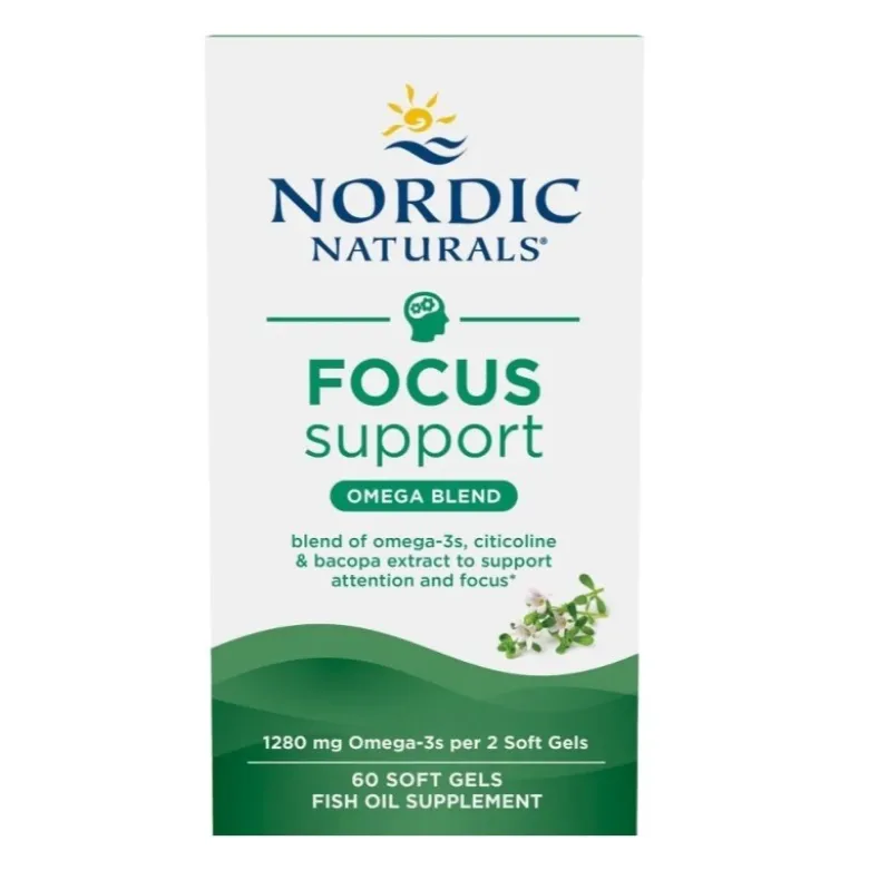 NORDIC NATURALS Focus Support 60 softgels.