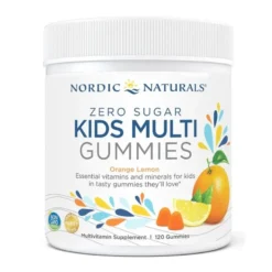 NORDIC NATURALS Kids Multi Gummies 120 żelków Pomarańcza-Cytryna