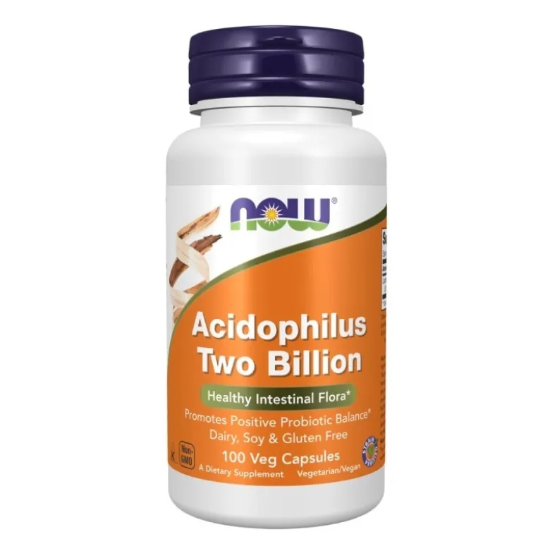 NOW FOODS Acidophilus 2 Billion 100 caps.