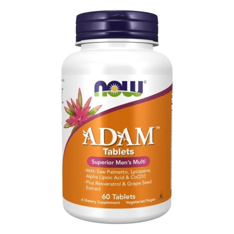 NOW FOODS Adam 60 tabs.