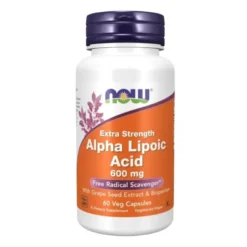 NOW FOODS ALA 600 mg 60 veg caps.