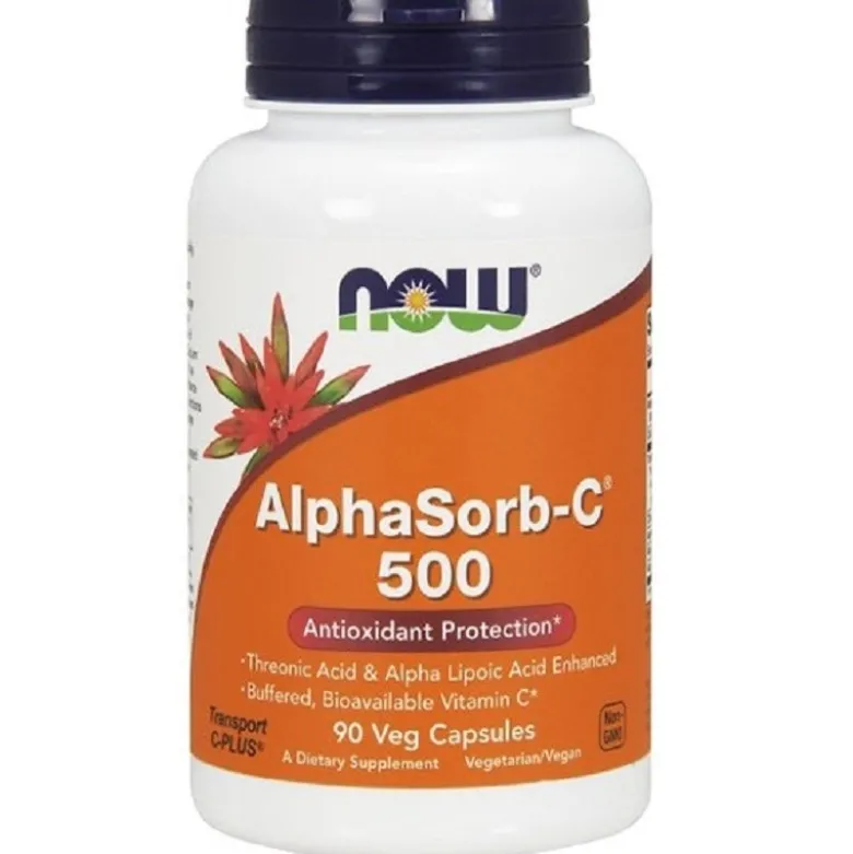 NOW FOODS AlphaSorb-C 500 mg 90 caps.
