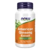 NOW FOODS American Ginseng 500 mg 100 veg caps.