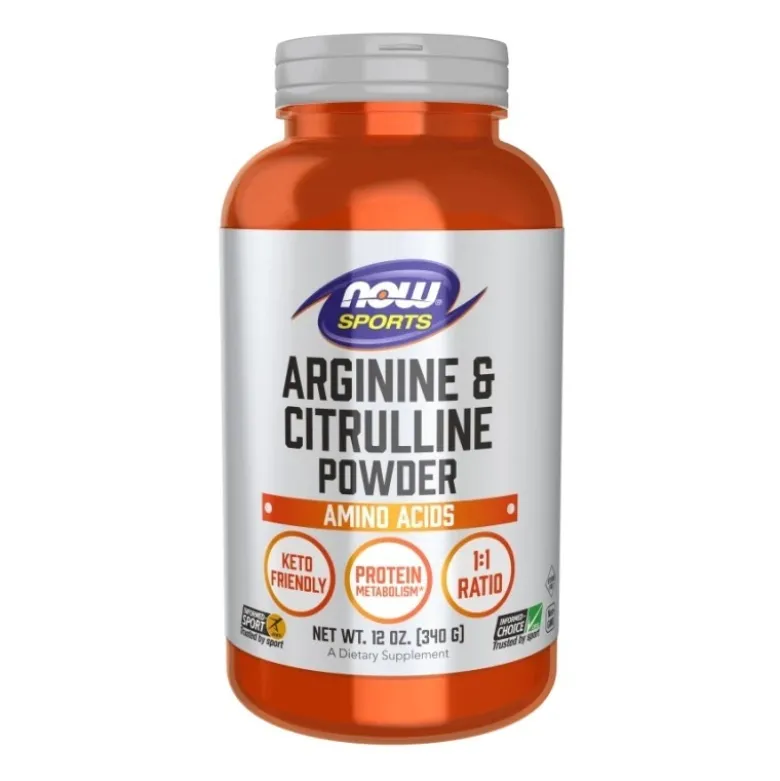 NOW FOODS Arginine & Citruline 340 g