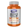 NOW FOODS Arginine & Citruline 500/250 120 veg caps.