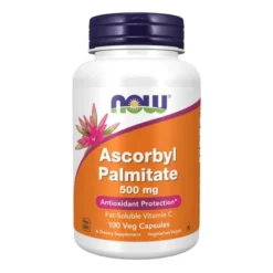 NOW FOODS Ascorbyl Palmitate 500 mg 100 veg caps.