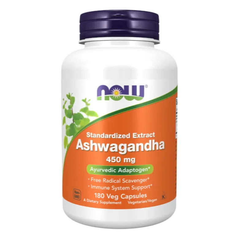 NOW FOODS Ashwagandha 450 mg 180 caps.