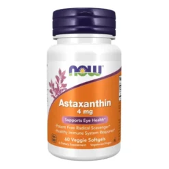 NOW FOODS Astaxanthin 4 mg 60 softgels