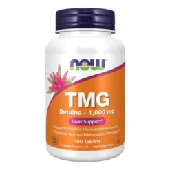 NOW FOODS Betaina TMG 1000 mg 100 tabs.
