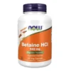 NOW FOODS Betaine HCL 648 mg 120 veg caps.