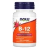 NOW FOODS B-12+Folic Acid 1000 mcg 100 lozenges