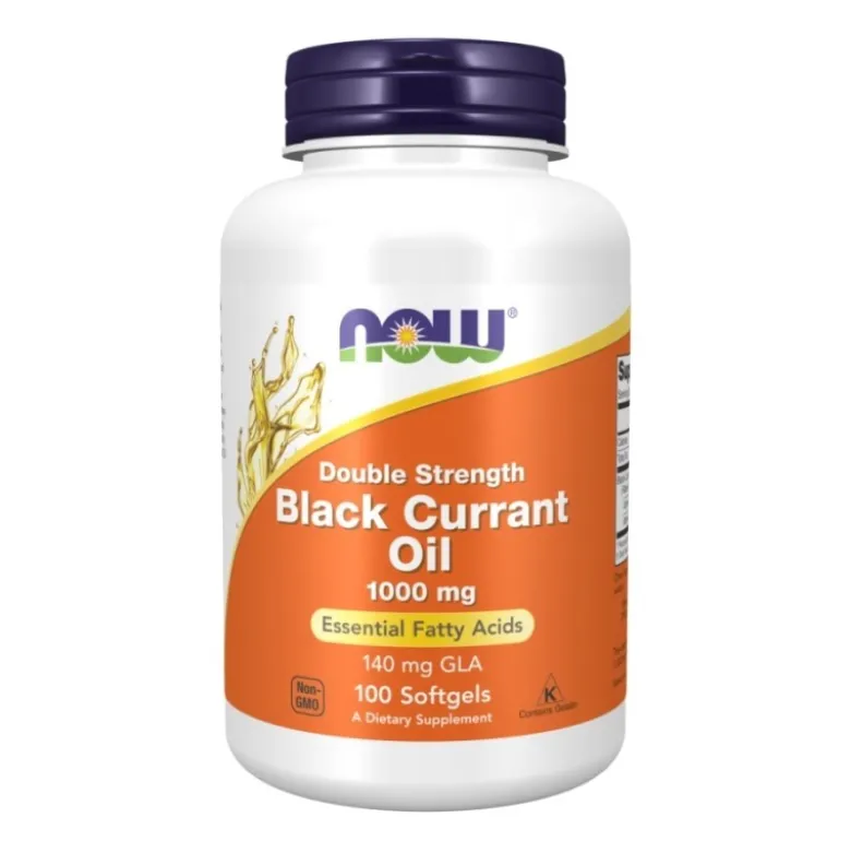 NOW FOODS Black Currant Oil 1000 mg 100 softgels