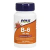 NOW FOODS B-6 50 mg 100 tabs.