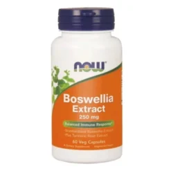 NOW FOODS Boswellia Extract 250 mg 60 veg caps.