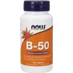 NOW FOODS B-50 100 tabs.