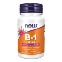 NOW FOODS B-1 Thiamine 100 mg 100 tabs.