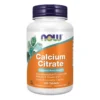 NOW FOODS Calcium Citrate Minerals & D2 100 tabs.