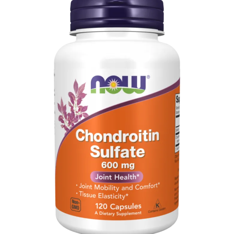 NOW FOODS Chondroitin Sulfate 600 mg 120 caps.