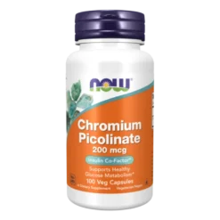 NOW FOODS Chrom 200 mcg 100 veg caps.