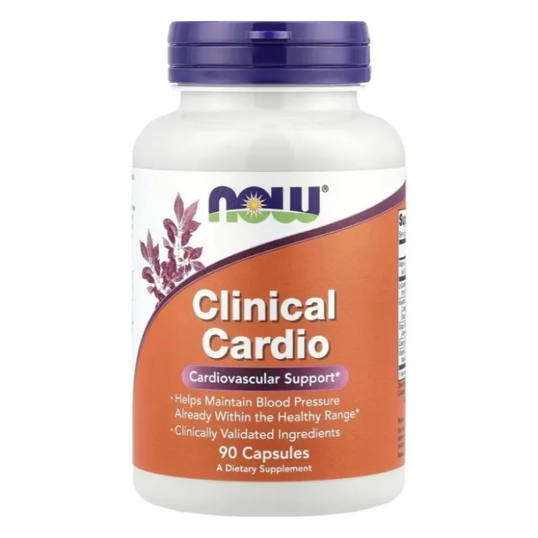 NOW FOODS Clinical Cardio 90 caps.