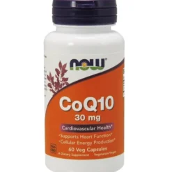NOW FOODS CoQ10 30 mg - 60 caps.
