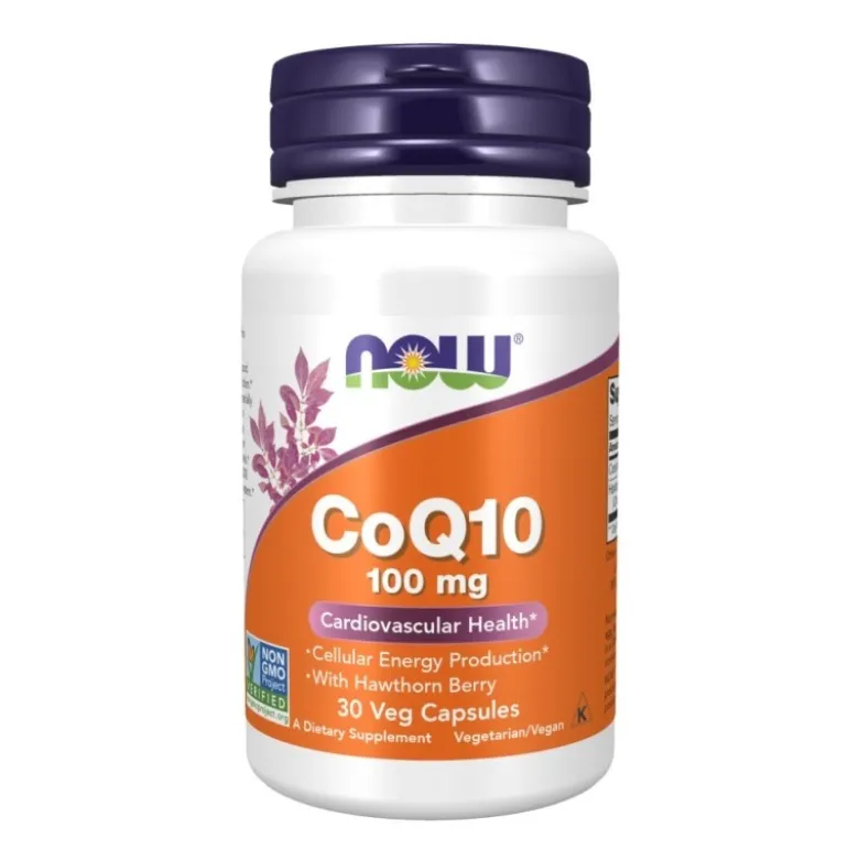 NOW FOODS CoQ10 100 mg 30 veg caps.