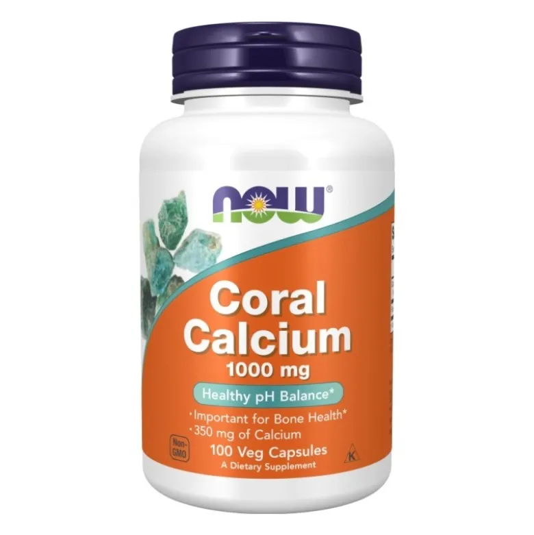 NOW FOODS Coral Calcium 1000 mg 100 veg caps.