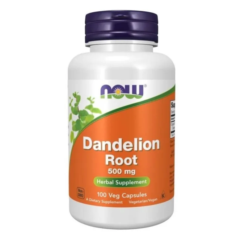 NOW FOODS Dandelion Root 500 mg 100 caps.