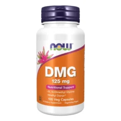 NOW FOODS DMG 125 mg 100 veg caps.