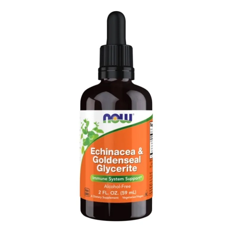 NOW FOODS Echinacea & Goldenseal Glycerite 60 ml
