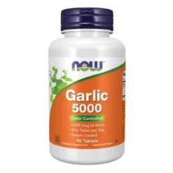 NOW FOODS Garlic 5000 (Czosnek) 90 tabs.
