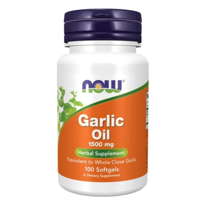 NOW FOODS Garlic Oil 1500 mg 100 softgels