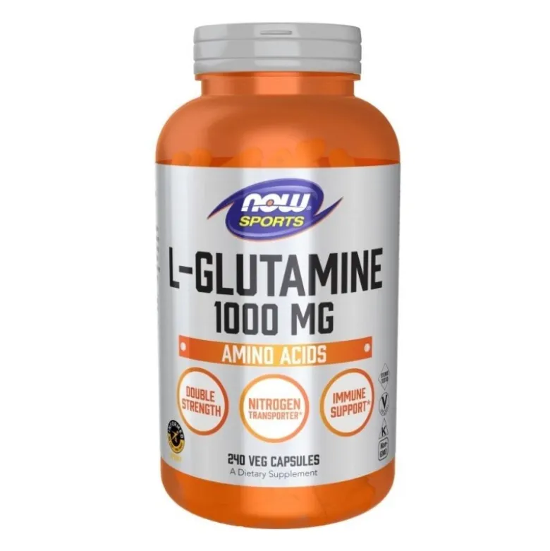 NOW FOODS Glutamina 1000 mg 240 caps.