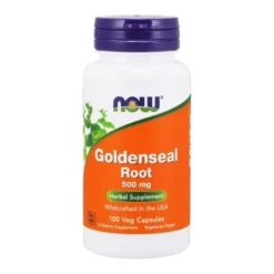 NOW FOODS Goldenseal Root 500 mg 100 veg caps.