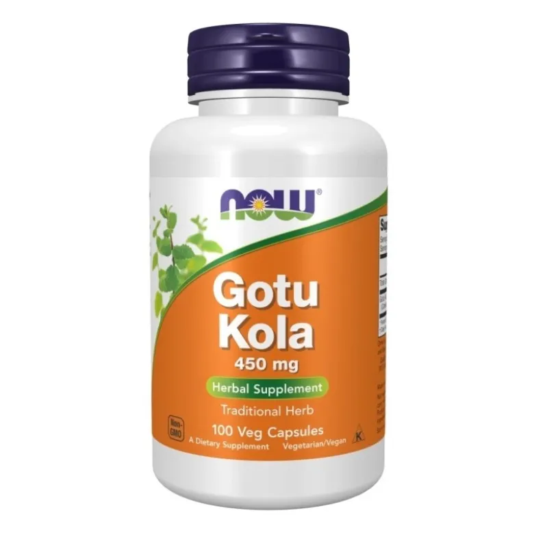 NOW FOODS Gotu Kola 450 mg 100 veg caps.