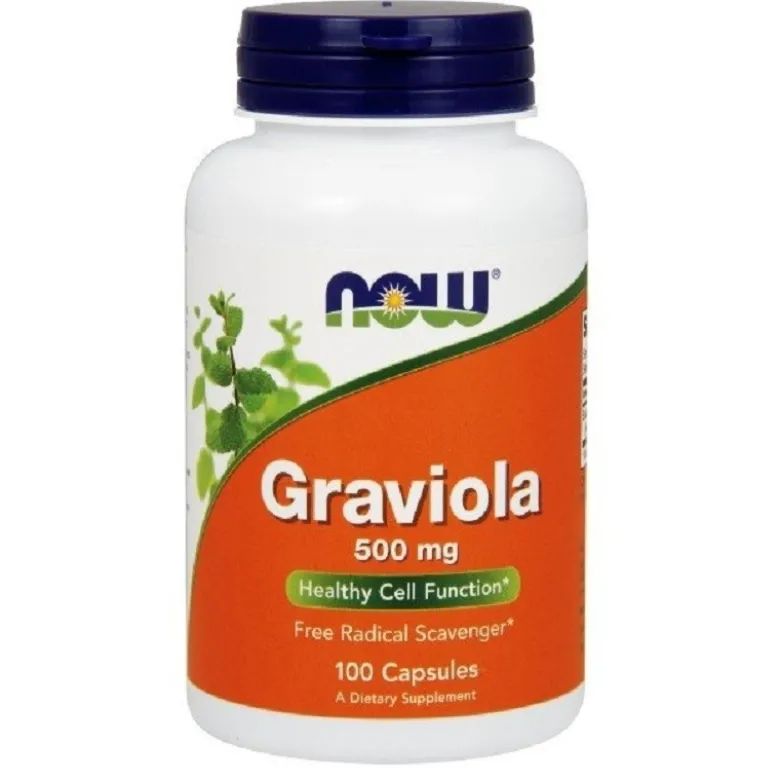 NOW FOODS Graviola 500 mg 100 caps.