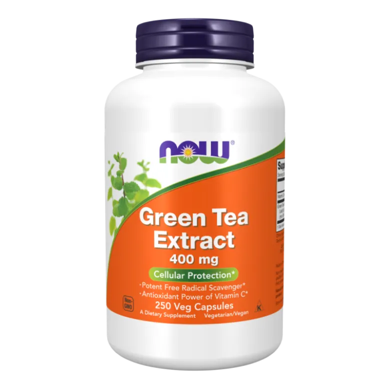 NOW FOODS Green Tea Extract 400 mg 250 caps.
