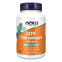 NOW FOODS GTF Chrom 200 mcg 250 tabs.