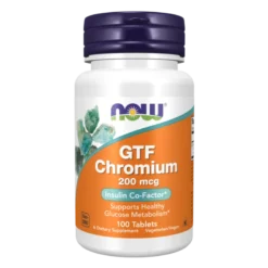 NOW FOODS GTF Chrom 200 mcg 100 tabs.