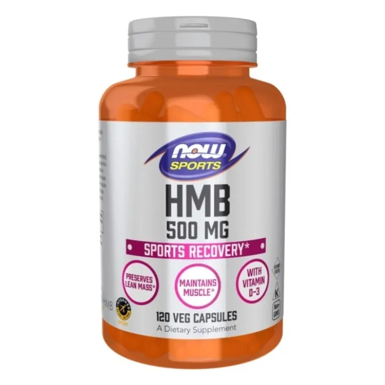 NOW FOODS HMB 500 mg 120 veg caps.