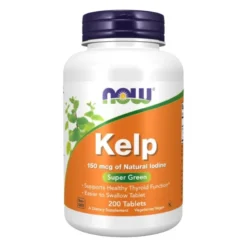 NOW FOODS Kelp 150 mcg 200 tabs.