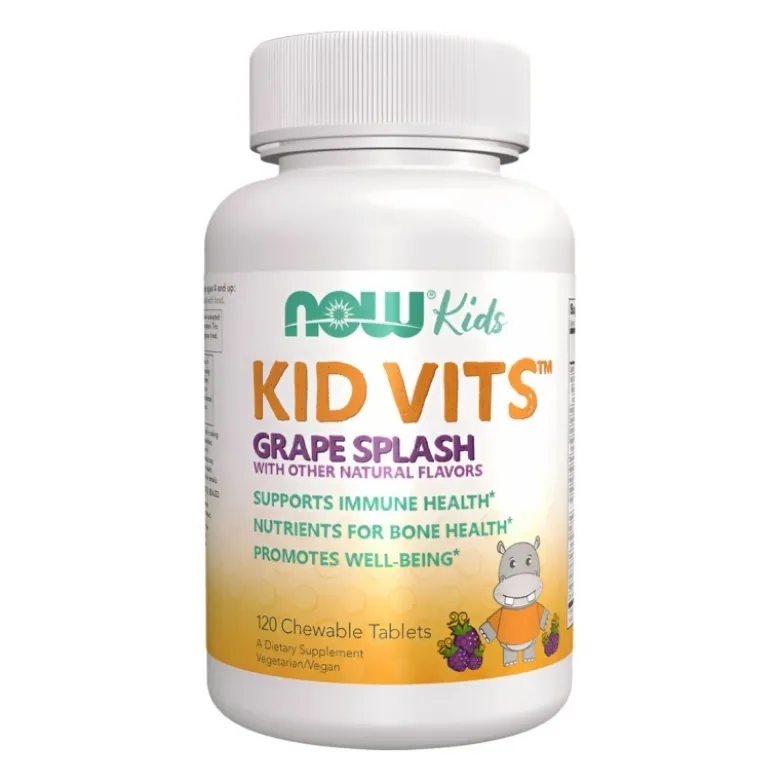 NOW FOODS Kids Vits 120 tabs.