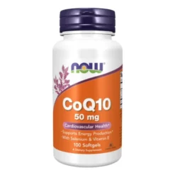 NOW FOODS Koenzym Q10 50 mg+Selen+Vit.E 100 caps.