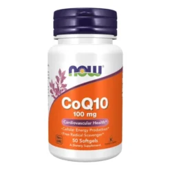 NOW FOODS Koenzym Q10 100 mg 50 softgels