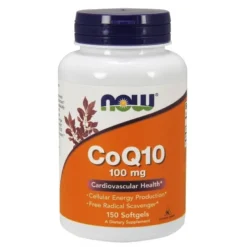 NOW FOODS Koenzym Q10 100 mg 150 softgels