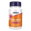 NOW FOODS Kwas Foliowy 800 mcg Wit. B-12 250 tabs.
