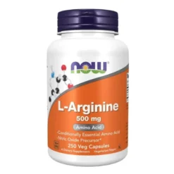 NOW FOODS L-Arginine 500 mg 250 caps.