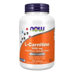 NOW FOODS L-Carnitine 1000 mg 100 tabs.
